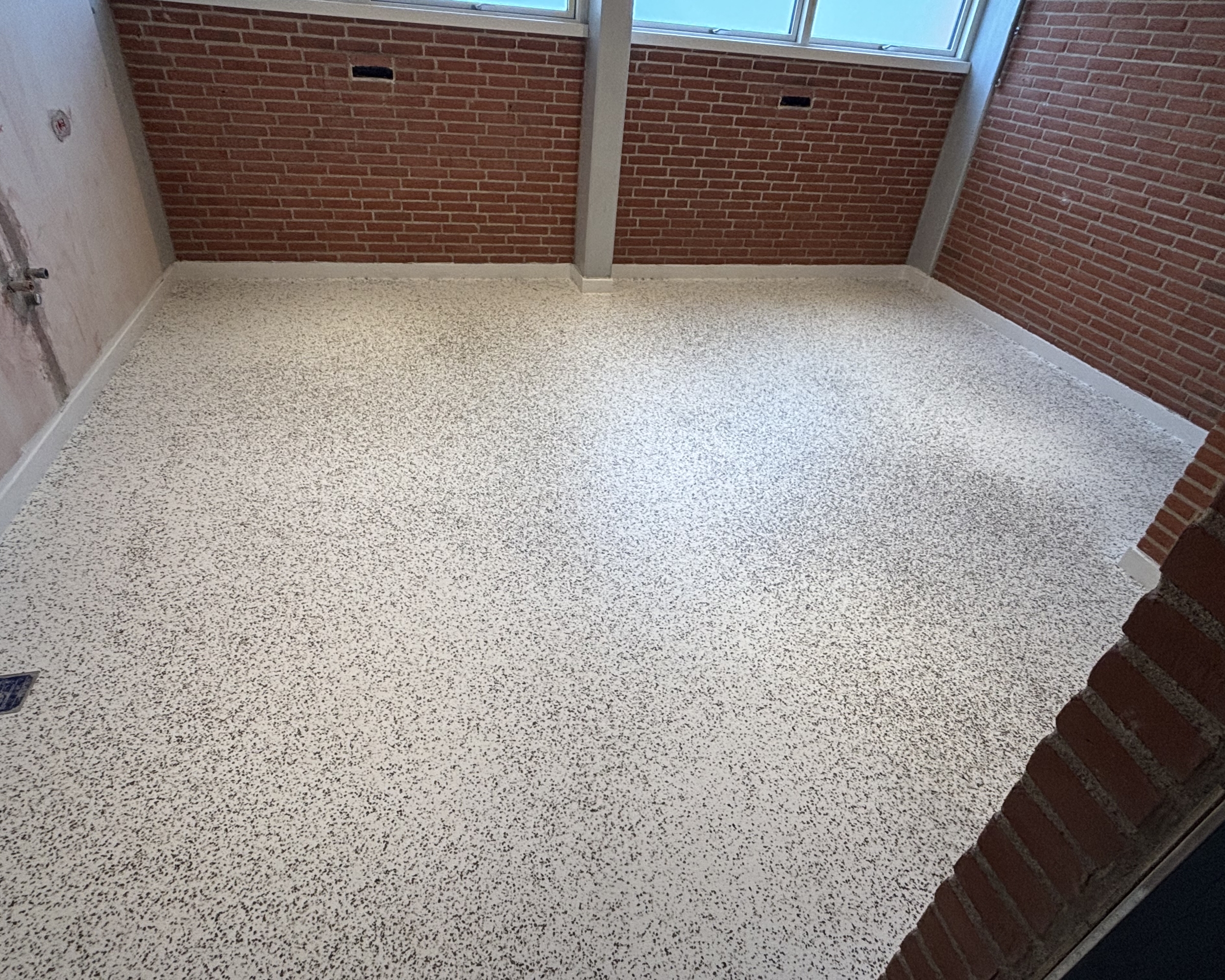 Terrazzo polyurethan gulv – Højby Friskole